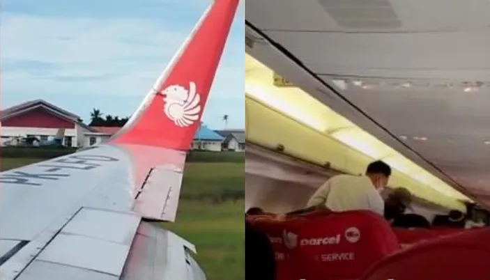 Video Kepanikan Penumpang Lion Air Viral, Ketakutan saat Pesawat Tabrak Garbarata Bandara Mopah Merauke