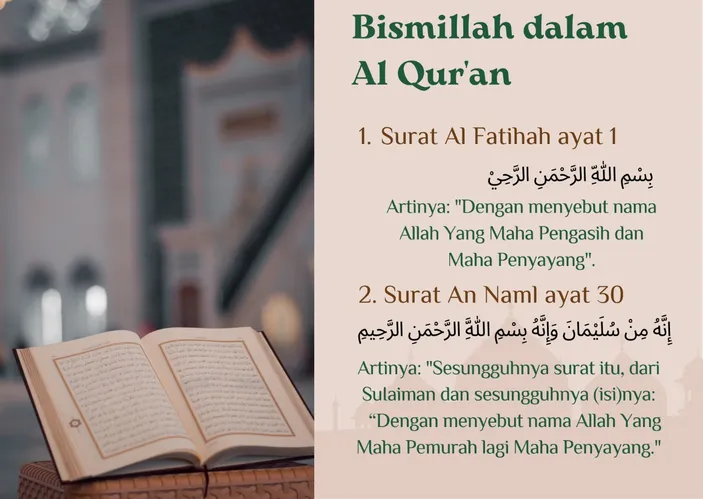 Keutamaan Bismillah Inilah Penjelasan Dalam Al Quran Dan Hadits