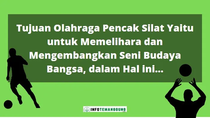 Tujuan Olahraga Pencak Silat Yaitu Untuk Memelihara Dan Mengembangkan ...