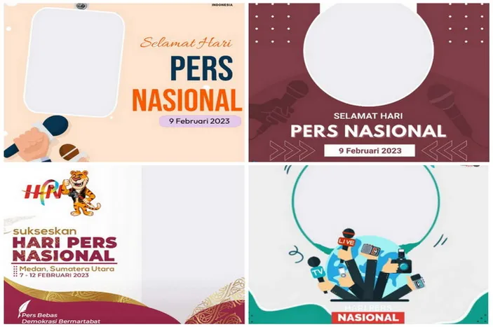 20 Twibbon Hari Pers Nasional 2023, Gaungkan Pers Merdeka, Demokrasi Bermartabat