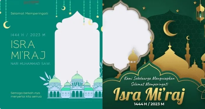 25 Link Twibbon Isra Miraj 2023 dengan Desain Keren, Cocok Jadi Foto Profil WA hingga IG