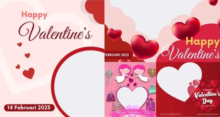 14 Link Twibbon Hari Valentine 2023 Gratis dan Unik, Pasang Foto Bersama Pasangan untuk Dibagikan ke Medsos