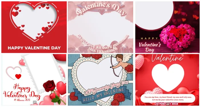 23 Twibbon Valentine’s Day Tema Penuh Cinta, Bingkai Lucu-lucu untuk Pamerkan Kebersamaan