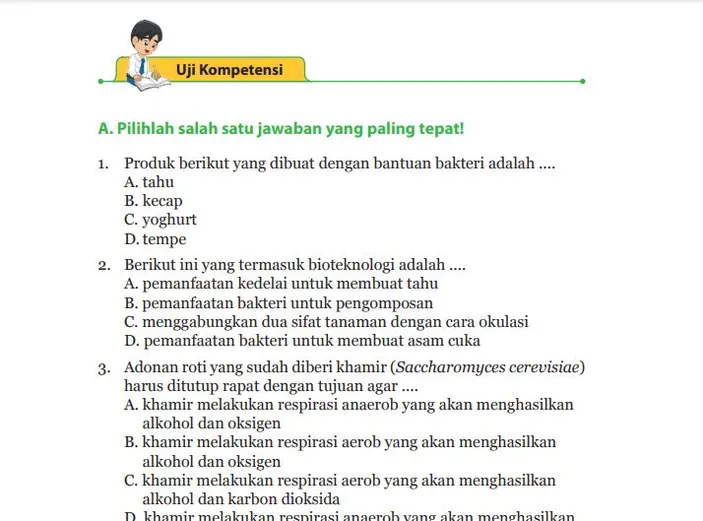 Kunci Jawaban IPA Kelas 9 Semester 2 Halaman 90 Sampai 93 Uji ...