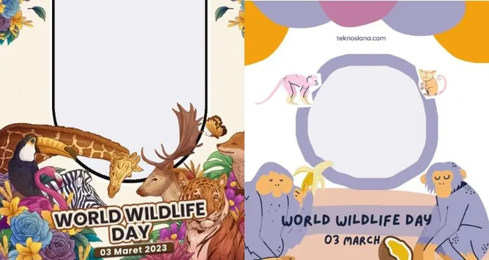 9 Link Twibbon Hari Satwa Liar Sedunia ‘World Wildlife Day’, Cocok Diunggah di Media Sosial
