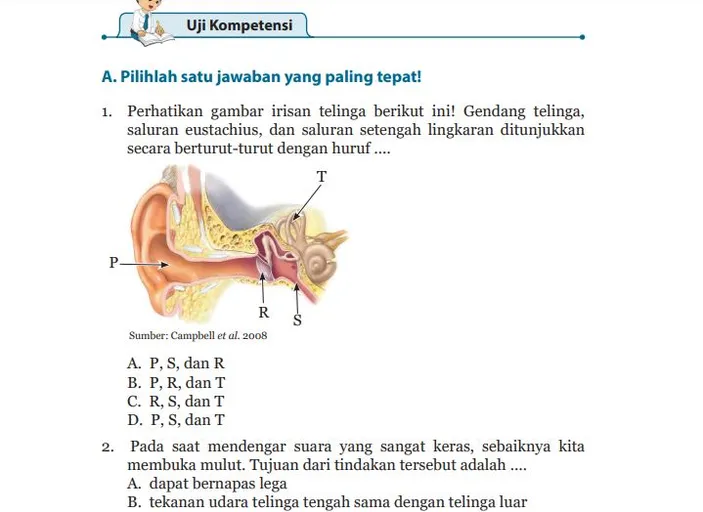 Kunci Jawaban IPA Kelas 8 Halaman 160-162 Semester 2 Uji Kompetensi Bab ...