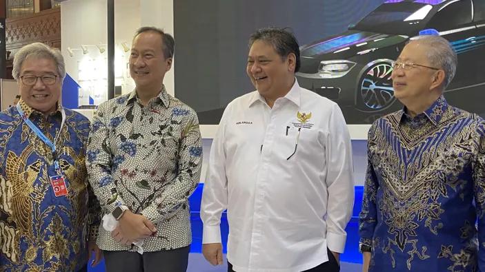 Resmikan Pameran GJAW 2023, Menko Airlangga Hartarto: Penjualan Mobil Baru Terus Meningkat