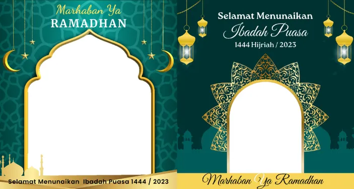 20 Link Twibbon Ramadhan 1444 Hijriah Gratis dan Desain Keren, Lengkap dengan Cara Pakainya