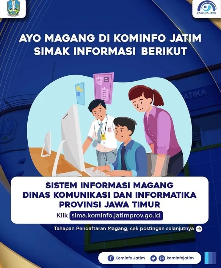 Kominfo Jatim Buka Program Magang Untuk Warga Jawa Timur, Ini Tahapan ...