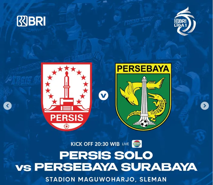 Link Live Streaming Persis Solo Vs Persebaya Surabaya Di Liga 1 Malam Ini 8 April Via Indosiar 4451