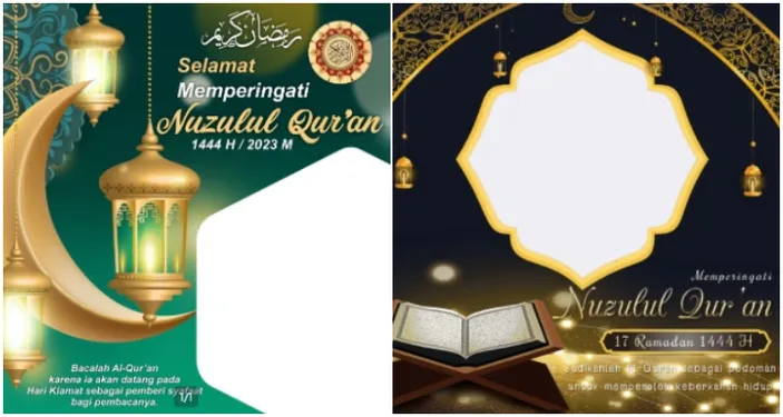 17 Twibbon Nuzulul Quran 2023 Ajak Saudara Seiman Berlomba Dalam Kebaikan