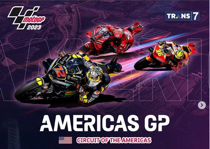 Jadwal MotoGP Amerika 2024 Trans7 Lengkap Jam Tayang Sprint Race Dan ...