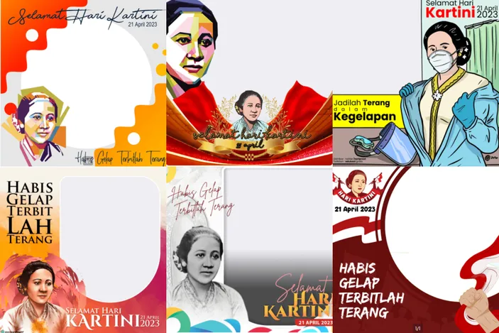 52 Link Twibbon Hari Kartini 2023, Pencetus Buku Habis Gelap Terbitlah Terang
