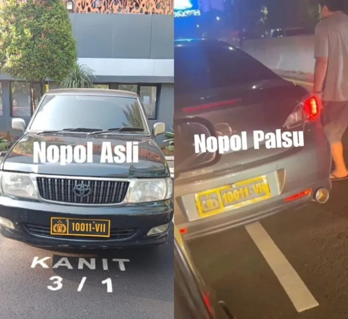 Soal Pelat Mobil Dinas Polisi Pengemudi Berpistol Di Tomang Begini