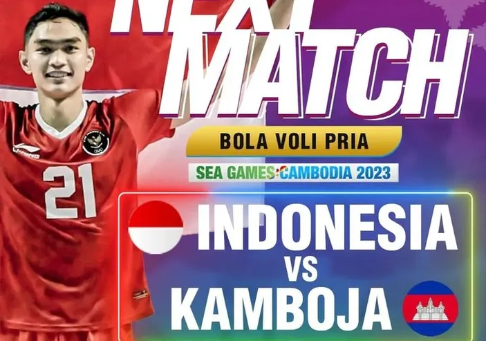 Nonton Di Sini Link Live Streaming Voli Putra Sea Games 2023 Indonesia