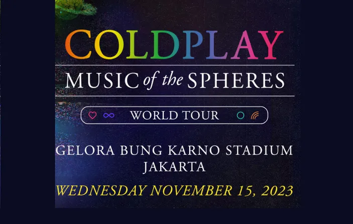 2023 War Tiket Coldplay Dimana? Ini Link Dan Cara Beli Tiket Konser ...