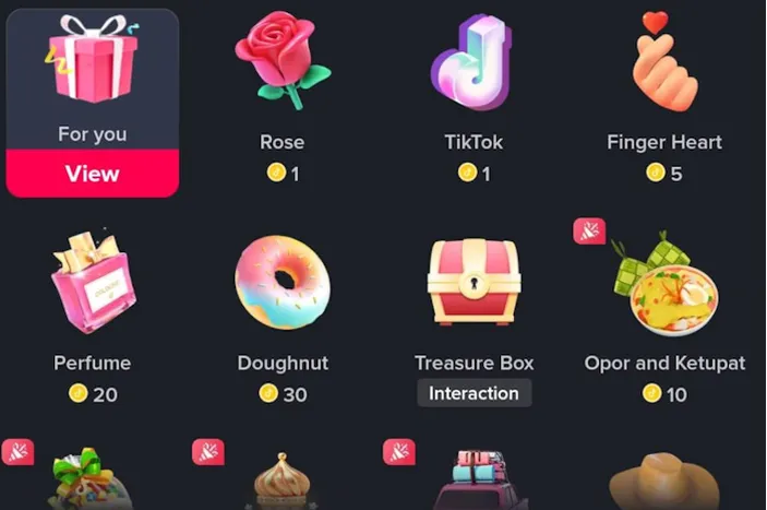 Daftar Harga Gift TikTok Terbaru Tahun 2024, Ternyata Satu Paus Dan ...