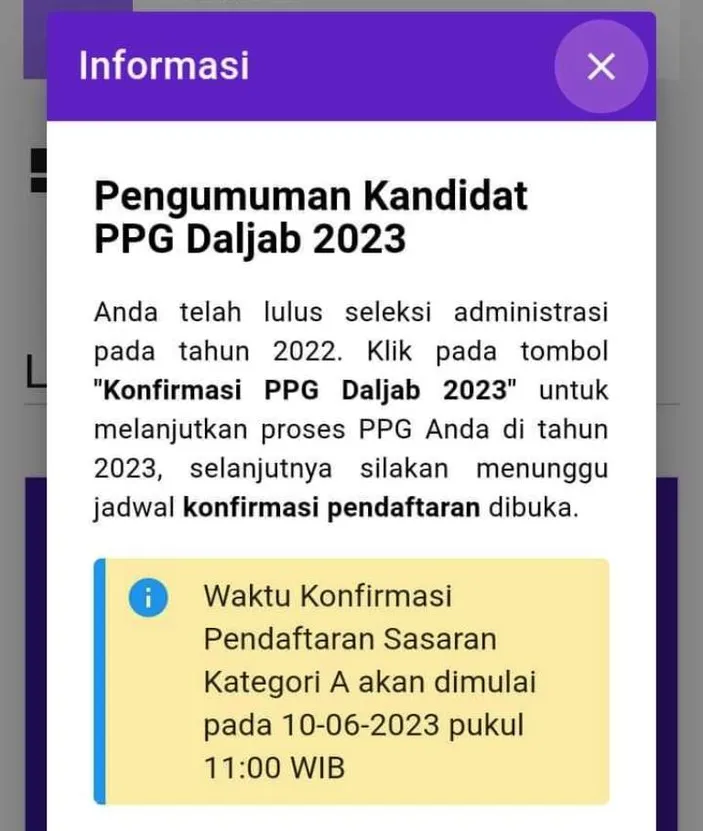 Lolos Seleksi Administrasi PPG 2022 Tapi Tak Dapat Undangan PPG 2023 ...