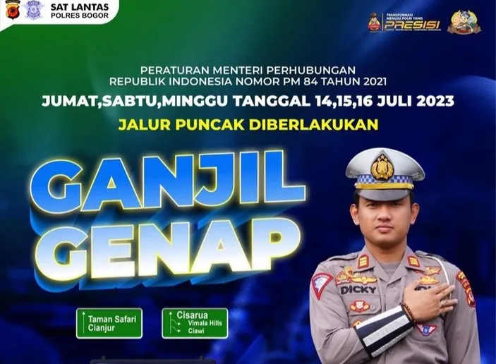 Jadwal Buka Tutup Jalur Puncak Bogor Terbaru Hari Ini 15 - 16 Juli 2023 ...