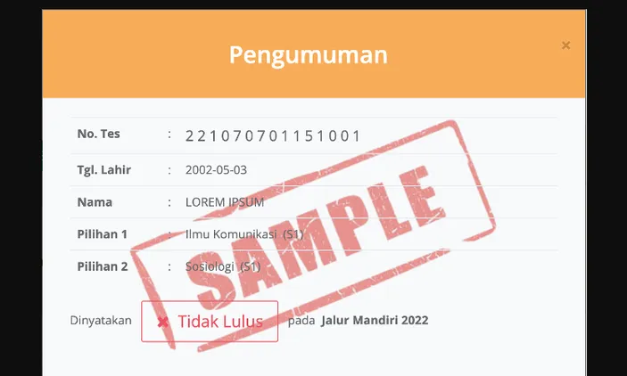 Cara Melihat Pengumuman Jalur Mandiri Unram 2023 Link Pengumuman Hasil Ujian Mandiri Unram 2023 6421