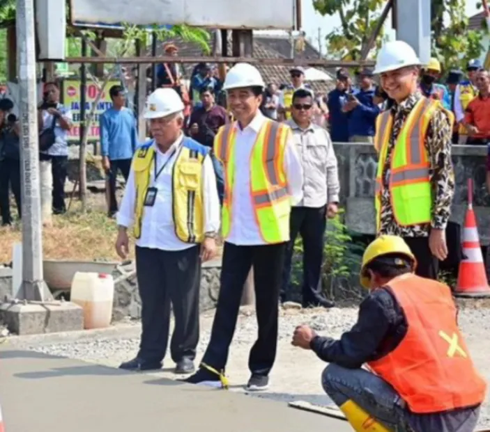 Presiden Joko Widodo Resmikan Bendungan Sadawarna Di Jawa Barat ...