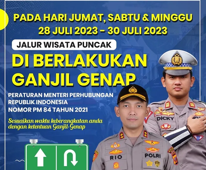 Jadwal Buka Tutup Puncak Hari Ini 28, 29 Dan 30 Juli 2023, Ganjil Genap ...