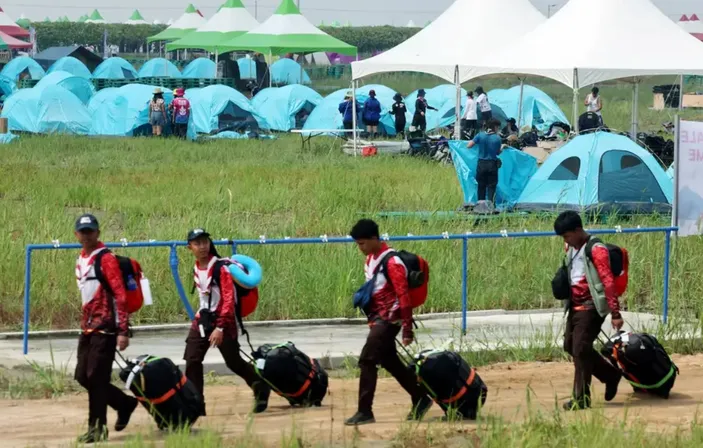 Jambore Dunia di Korea Selatan Kacau, Belum Ada Rencana Pemulangan 1.500 Delegasi Pramuka Indonesia