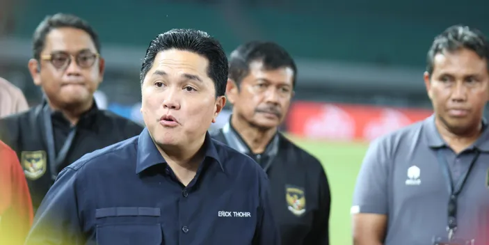 Pesan Erick Thohir untuk Timnas Indonesia U-24 Jelang Hadapi Korea Utara