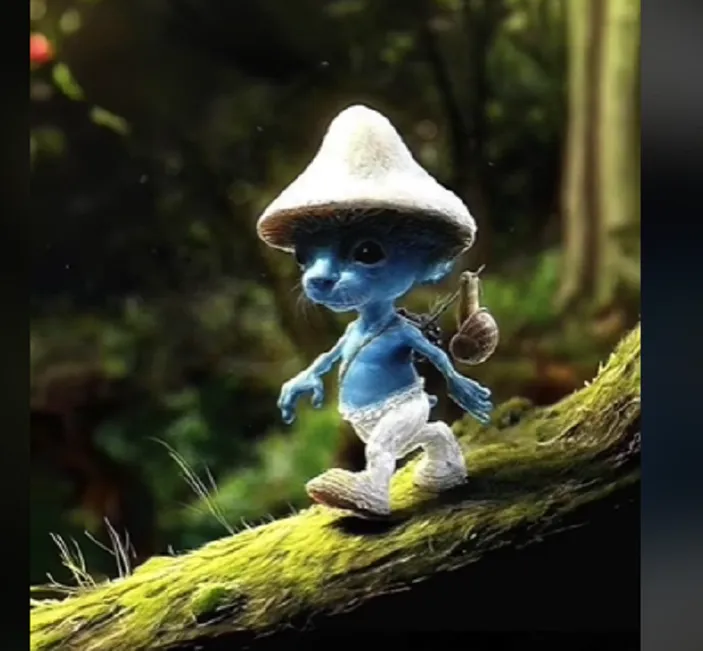 Smurf Cat: Kucing Biru yang Menaklukkan Dunia Maya