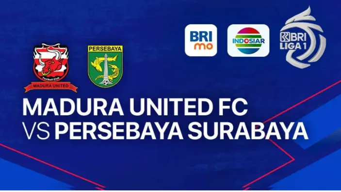 SCORE 808 Link Live Streaming Madura United vs Persebaya Surabaya di BRI Liga 1 Gratis, Nonton di Indosiar