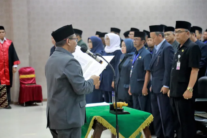 Puluhan Kepala Sekolah di Kabupaten Pandeglang Dilantik