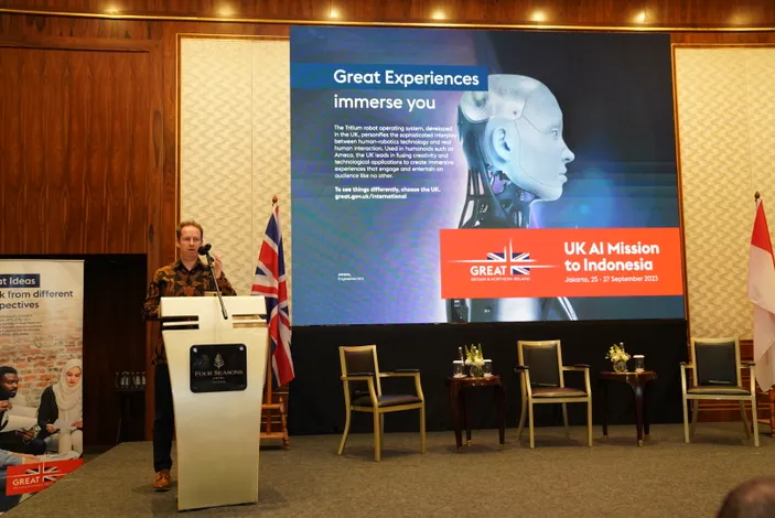Inggris Kerja Sama dengan Indonesia Perkuat Pemanfaatan AI untuk Ekonomi Digital