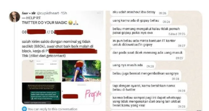 Perseteruan Bu D dengan Cupiidheart: Salah Transfer Gopay Berujung Doxing, ‘Ava Korea’ Itu Kini Dipolisikan