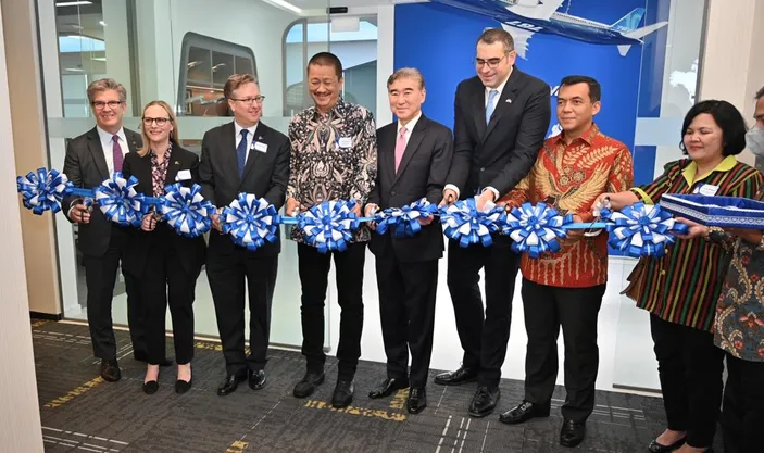Peresmian Kantor Baru Boeing di Jakarta Tunjukkan Kemitraan Kuat AS dan Indonesia