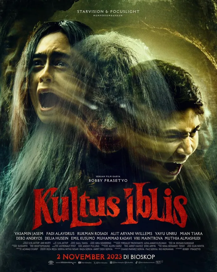 Jadwal Tayang Dan Harga Tiket Film Kultus Iblis Di Bioskop Palembang Hari Ini Sabtu 11 November 