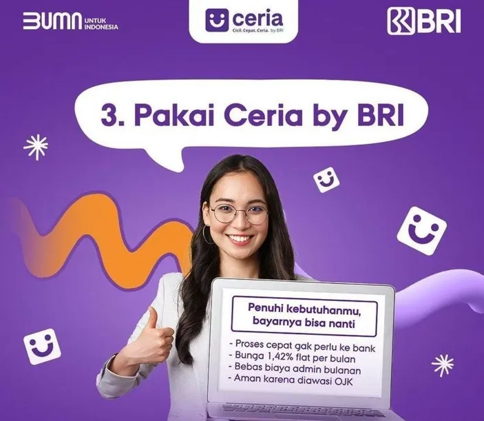 Modal KTP Begini Cara Aktivasi CERIA Pinjaman Online Dari BRI, Limit ...