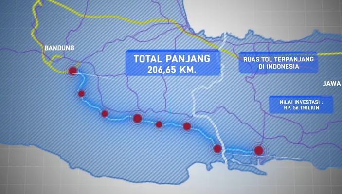 Peta Pembangunan Terbaru Proyek Tol Getaci Sampai Ciamis, Jumlah ...