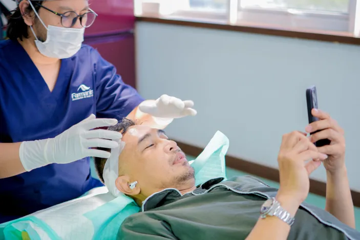 Piyu Padi Reborn Transplantasi Rambut Kedua Bagian Crown Kepala Di ...