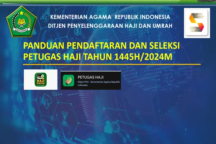 PANDUAN TEKNIS Pendaftaan Dan Seleksi Petugas Haji Tahun 2024 1445 H ...