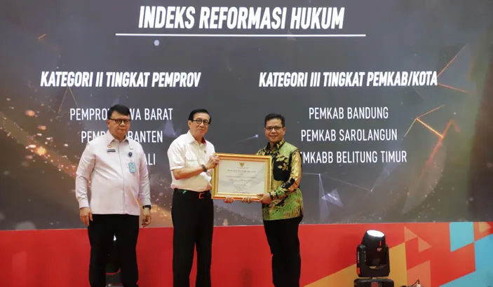 Kabupaten Bandung Raih Posisi Tertinggi Dalam Indeks Reformasi Hukum ...