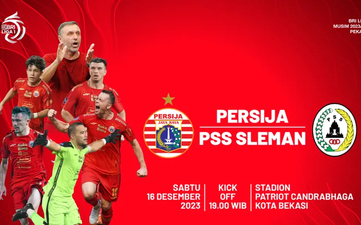 4 Link Nonton Live Streaming PERSIJA Vs PSS Sleman Malam Ini: Prediksi ...