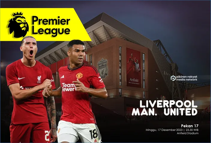 Link Live Streaming Liverpool Vs Manchester United Di Liga Inggris ...