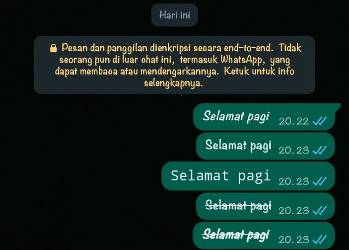 Seperti Ini Cara Mengubah Font Whatsapp Di Android Dengan Atau Tanpa Aplikasi Agar Unik Dan 1385