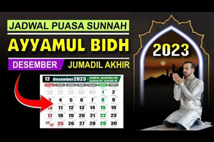 Besok Puasa Ayyamul Bidh Jumadil Akhir Terakhir Di 2023, Ini Bacaan ...