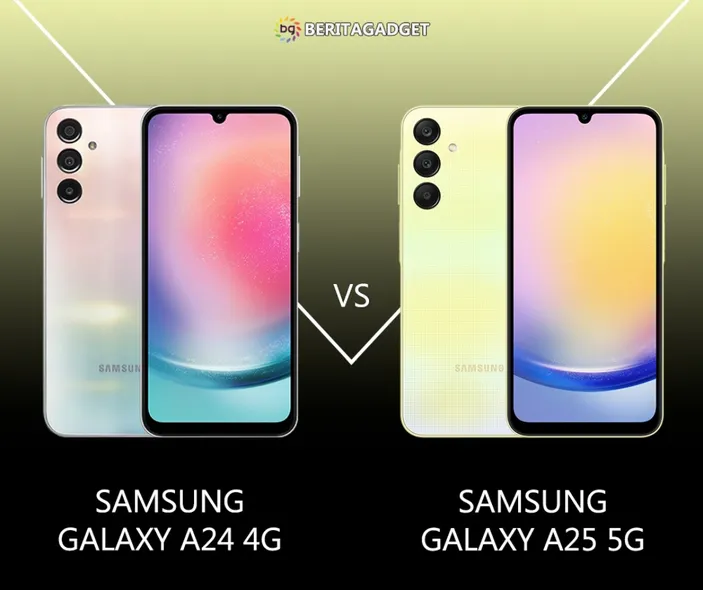 Bandingkan Spesifikasi Samsung Galaxy A24 VS Samsung Galaxy A25 5G ...