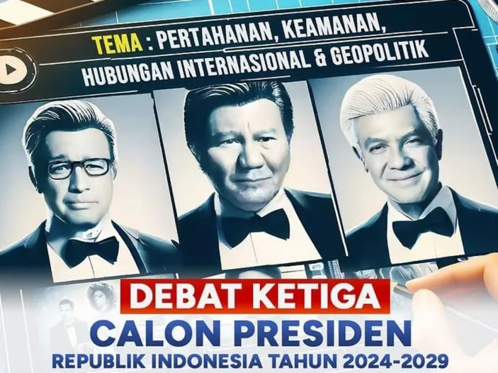 Jadwal Debat Capres Ketiga Pemilu 2024 Kapan Ini Jamnya Lengkap Dengan