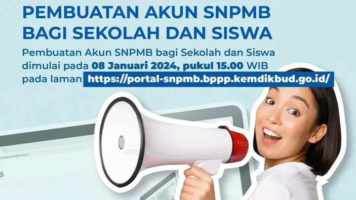 Begini Tata Cara Registrasi Akun Siswa Pada Portal SNPMB 2024 ...