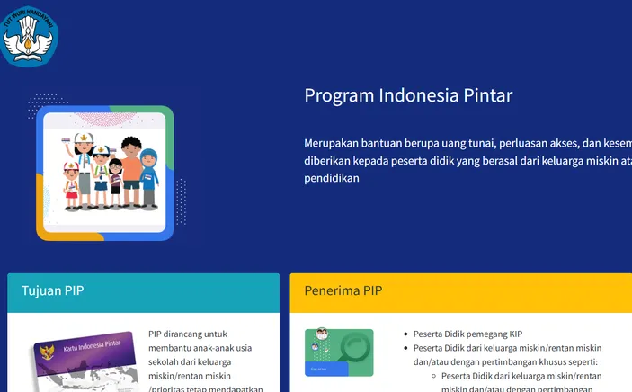 Panduan Cek Penerima PIP Kemdikbud 2024, Daftar Nama Siswa Yang Dapat ...