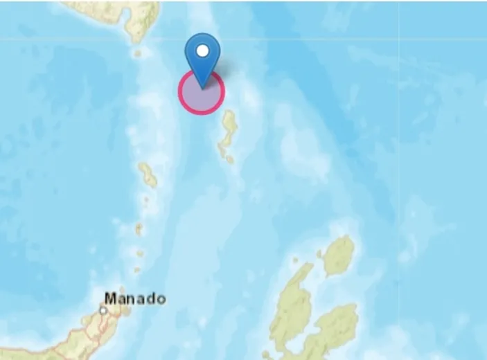 Gempa Terkini M4 8 Guncang Pulau Karatung Sulawesi Utara Hari Ini 12