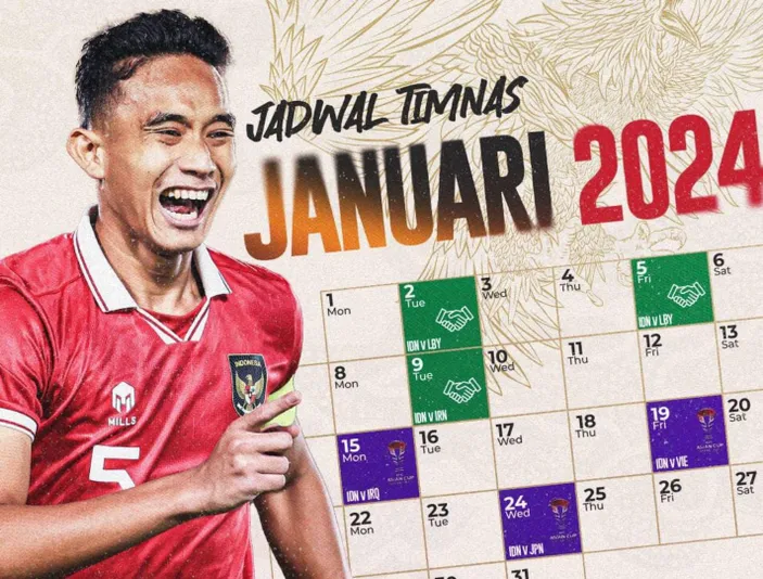 Update Jadwal Lengkap Timnas Indonesia Di Grup D Piala Asian 2023 Qatar